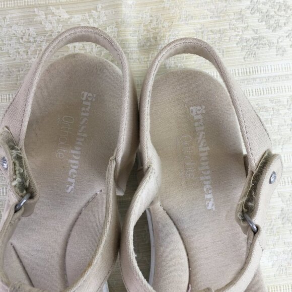Grasshoppers women's canvas sandals Size 11 M - Picture 4 of 7
